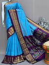 PSNTIDSS4O26CECD17- Ikat silk saree