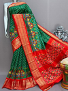 PSNTIDSS4O26CECD22- Ikat silk saree