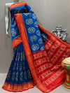 PSNTIDSS4O28NCCC20- Ikat silk saree