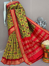 PSNTIDSS4O28NCCC22- Ikat silk saree