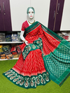 PSRGICTS4O28INCC37- Ikat cotton saree