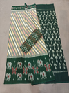 PGMRICTS4V04INDC50- Ikat cotton saree