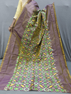 PGMRILWS4V03XCDC14- light weight Ikat silk saree