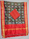 PSSISDST4V01FSCC33- Ikat Silk dupatta with Ikat sico top