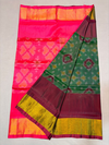 PKHSISSSS4V04ISDC42- Ikat soft silk saree