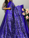 PKISIDSS4V01BECC07- Ikat silk saree