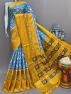 PSNTIDSS4V04NCDC35- Ikat silk saree