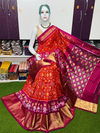 PSRGIDSS4V04BSDD19- Ikat silk saree