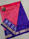 PSSIMSLG4V03EECD14- Medium Size Ikat Silk Lehenga