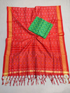 PSSISDST4V04ESCD08- Ikat sico dupatta with  sico top