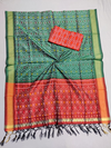 PSSISDST4V04ESCD21- Ikat sico dupatta with  sico top