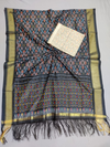 PSSISDST4V04ESCD26- Ikat sico dupatta with  sico top