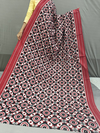 PGMRICTS4V11SBCC02- Double Ikat Teliya rumal cotton saree