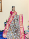 PGMRISCS4V09EZCD48- Ikat Sico saree