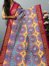 PKISIDSS4V05NCCD07- Ikat silk saree