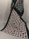 PSSIICTS4V11SBCD07- Double Ikat Teliya rumal cotton saree