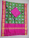 PSSISDST4V09FSCC40- Ikat Silk dupatta with Ikat sico top