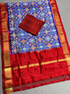 PSSISDST4V09FSCC67- Ikat Silk dupatta with Ikat sico top