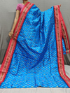 PGMRILWS4V12FNCC10- light weight Ikat silk saree