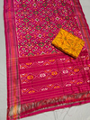 PPISSDST4V12FXCD01- Ikat Silk dupatta with Ikat sico top