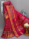 PSNTIDSS4V10NCDD27- Ikat silk saree