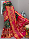 PSNTIDSS4V10NCDD36- Ikat silk saree