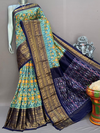 PSNTIDSS4V11DECC11- Ikat silk saree