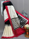 PSNTIDSS4V12NDCD01- Ikat silk saree