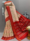 PSNTIDSS4V12NDCD27- Ikat silk saree