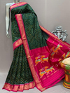 PSNTIDSS4V12NDCD33- Ikat silk saree