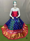 PSRGFSLG4V11SZCC22- Free Size Ikat Silk Lehenga