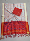 PSSISCDT4V11ESDD31- Ikat sico dupatta with  sico top