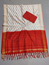 PSSISCDT4V11ESDD33- Ikat sico dupatta with  sico top