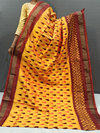 PGMRILWS4V19XCDC30- light weight Ikat silk saree