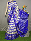 PGMRILWS4V19XCDC46- light weight Ikat silk saree