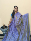 PGMRILWS4V19XZDC12- light weight Ikat silk saree