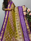 PKISIDSS4V14TTCD06- Ikat silk saree