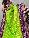 PKISIDSS4V14TTCD07- Ikat silk saree