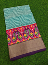 PMIUIDSS4V13BBDC21- Ikat silk saree