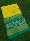 PMIUIDSS4V13BBDC36- Ikat silk saree