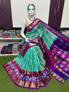 PSRGDSS4V14BSCC12- Ikat silk saree