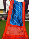 PSRGILWS4V13XDDC30- light weight Ikat silk saree