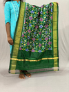 PSSIISCS4V14EDDC15- Ikat silk dupatta