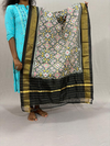 PSSIISCS4V14EDDC27- Ikat silk dupatta