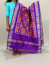 PSSIISCS4V14EDDC33- Ikat silk dupatta