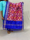 PSSIISCS4V14EDDC63- Ikat silk dupatta