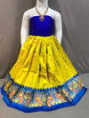 PGMRZSLG4V22IBCC14- Zero size Ikat silk lehenga