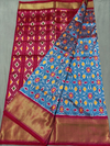 PLHSIDSS4V22BNCD12- Ikat silk saree