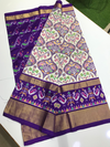 PLXHIDSS4V22BBCD07- Ikat silk saree