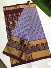 PLXHIDSS4V22BBCD21- Ikat silk saree